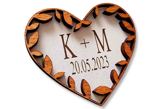 Svatební magnetka - Dárek pro hosty