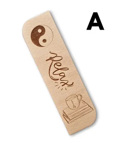 Dřevěné záložky do knížek