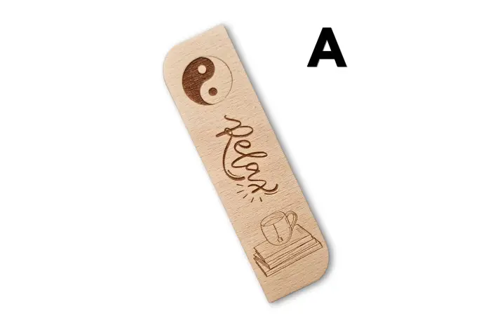 Dřevěné záložky do knížek