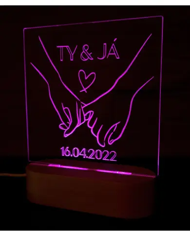 Lampička z lásky - Motiv 1