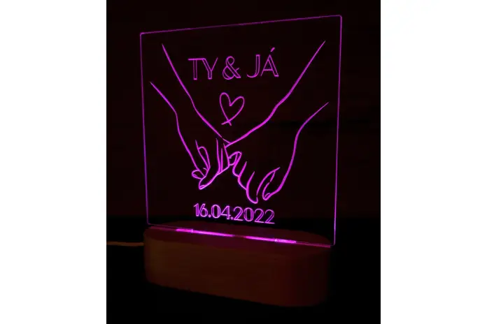 Lampička z lásky - Motiv 1