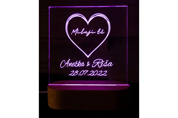 Lampička z lásky - Motiv 2